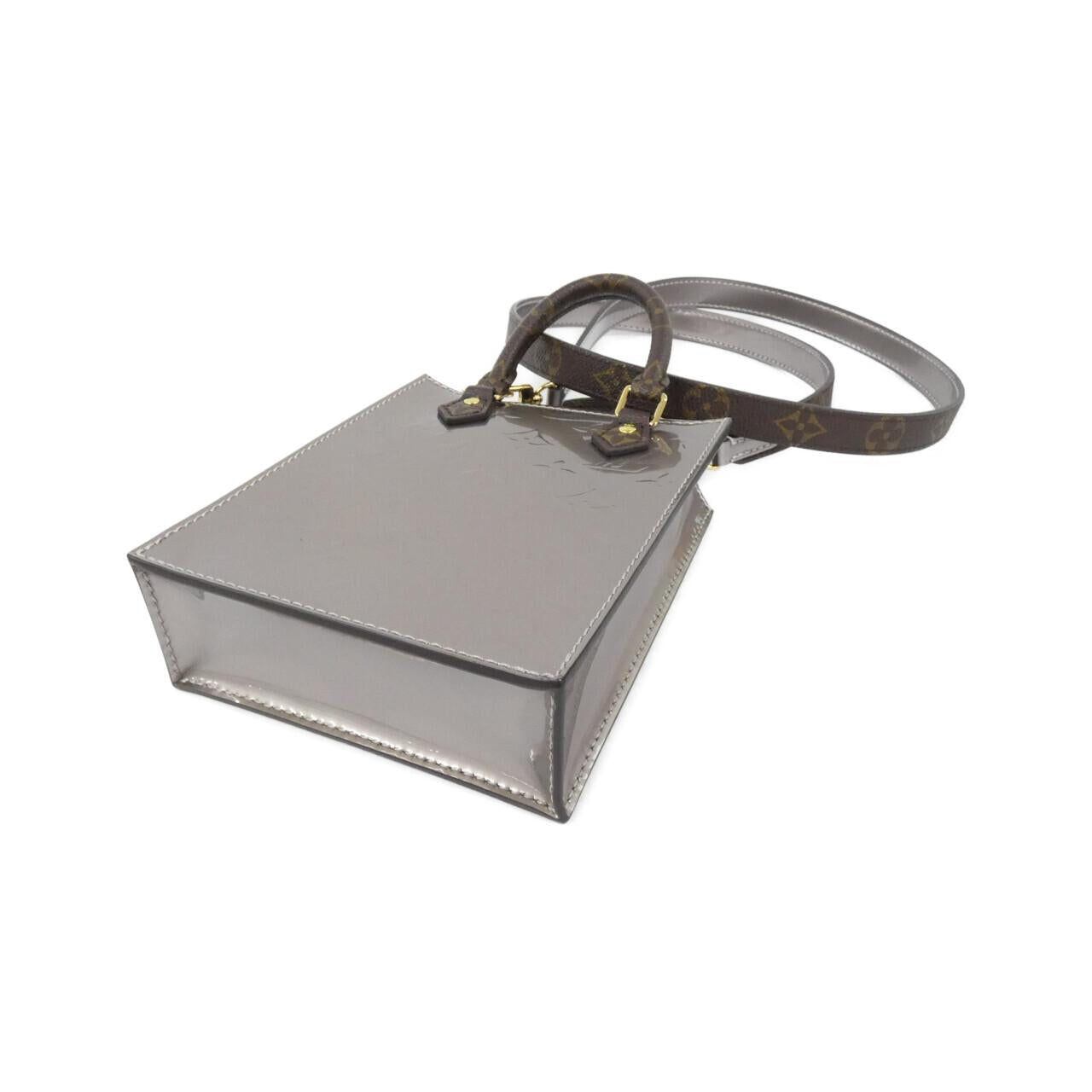 Louis Vuitton Petit Sac Plat Vernis Shoulder Bag