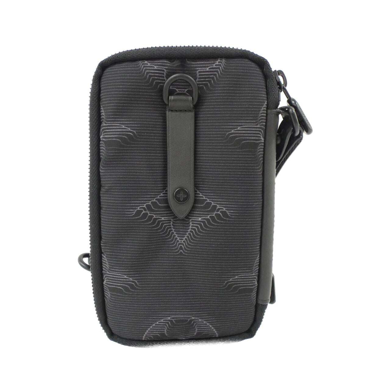 Louis Vuitton 2054 Double Phone Pouch Nylon Shoulder Bag
