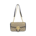 Gucci GG MARMONT GG Canvas Leather Shoulder Bag