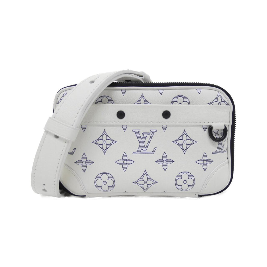 Louis Vuitton Monogram Shadow Alpha Leather Shoulder Bag