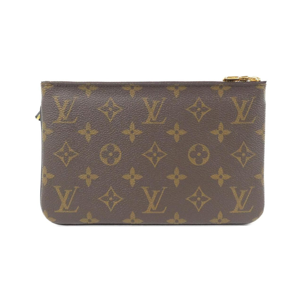 Louis Vuitton Pochette Double Zip Monogram Shoulder Bag