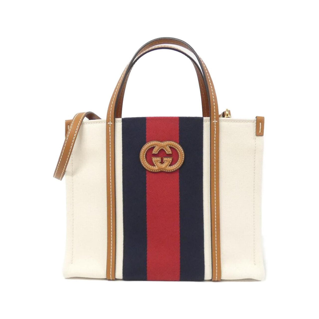 Gucci 727728 FABCL Canvas Shoulder Bag