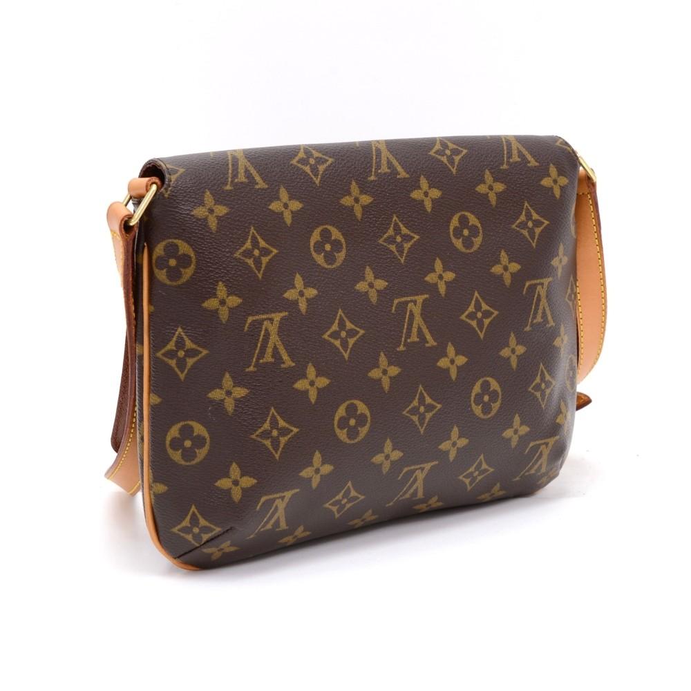 Louis Vuitto Musette Tango Monogram Canvas Shoulder Bag