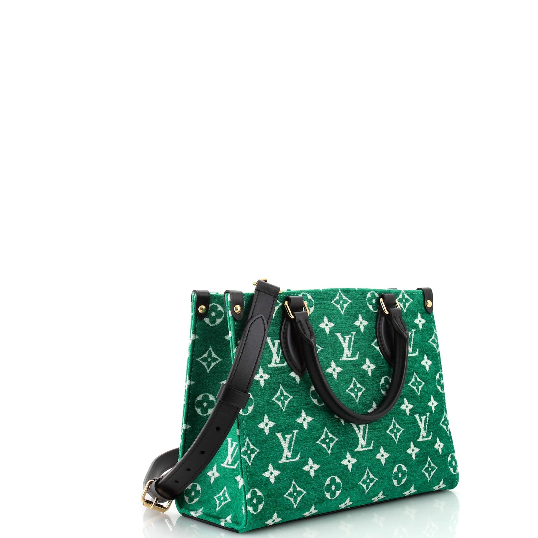 Louis Vuitton OnTheGo Tote LV Match Monogram Jacquard Velvet PM