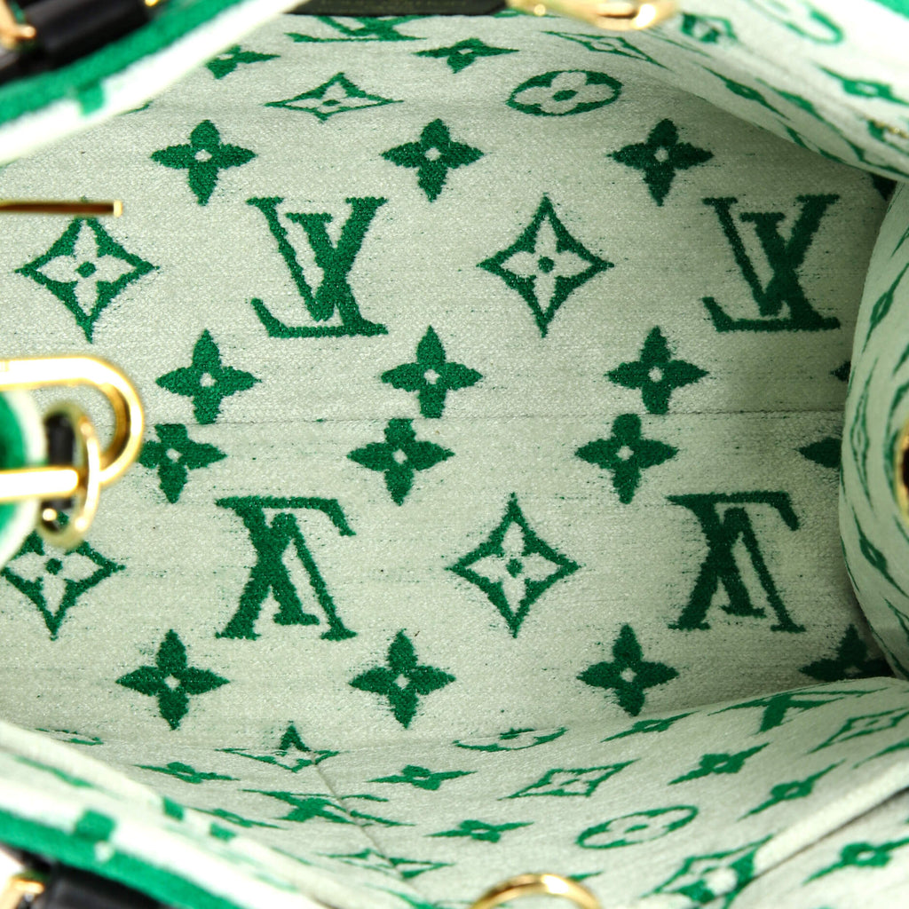 Louis Vuitton OnTheGo Tote LV Match Monogram Jacquard Velvet PM