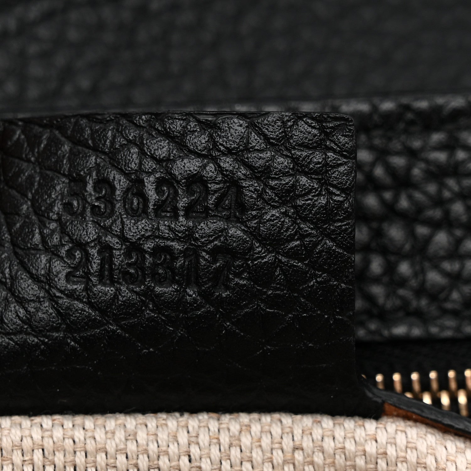 Pebbled Calfskin Medium Soho Flap Crossbody Black