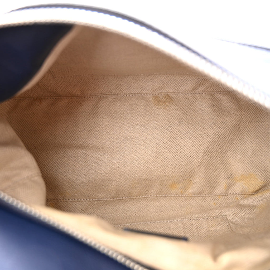 Calfskin Medium Puzzle Bag Marine