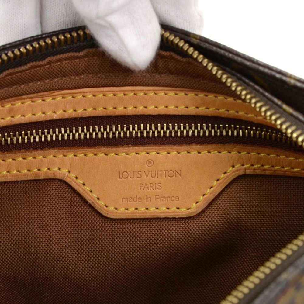 Louis Vuitto Monogram Canvas Trotteur Shoulder Bag