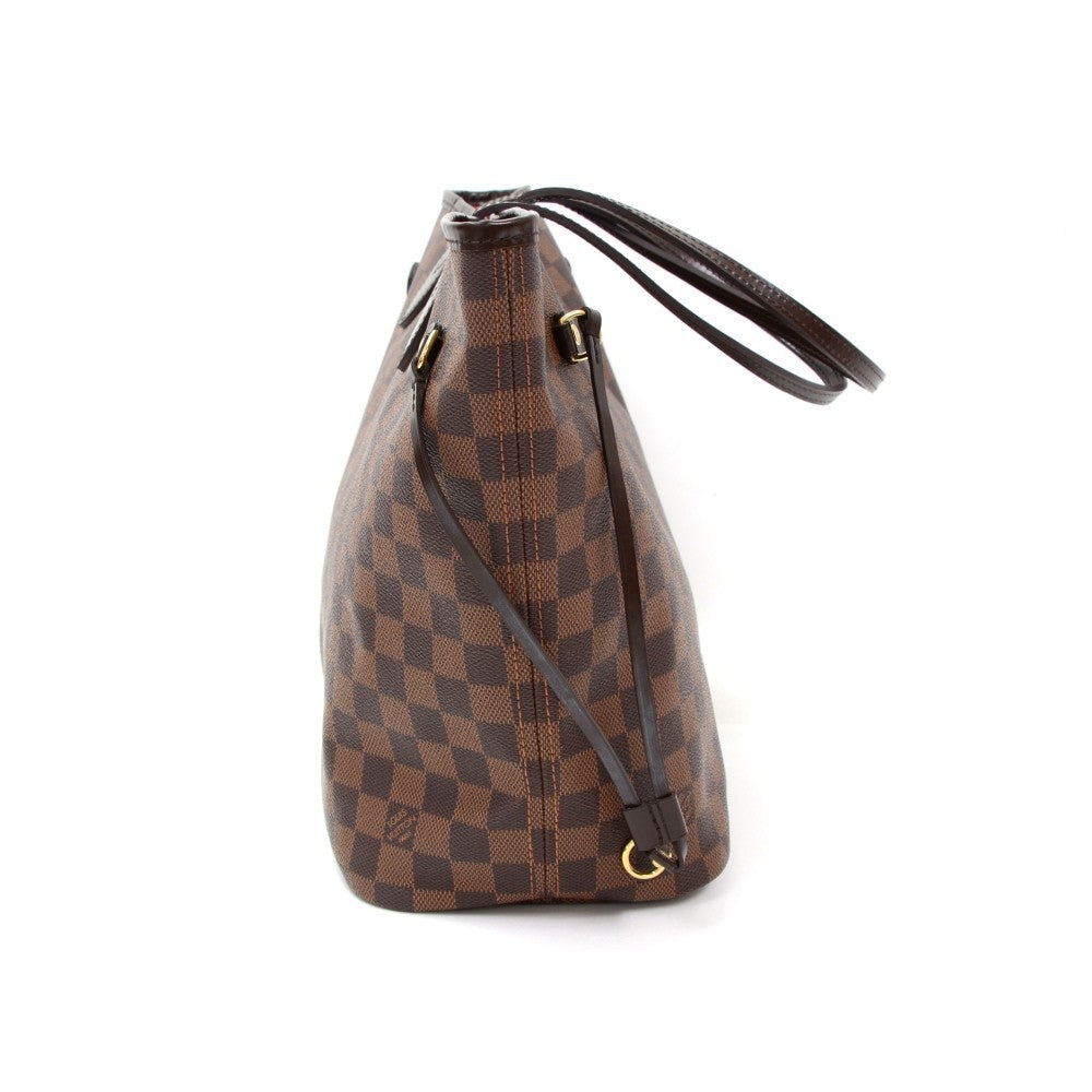 Louis Vuitto Damier Ebene Canvas Neverfull MM Tote