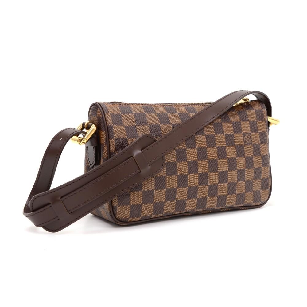 Louis Vuitto Ravello GM Damier Ebène Canvas Shoulder Bag