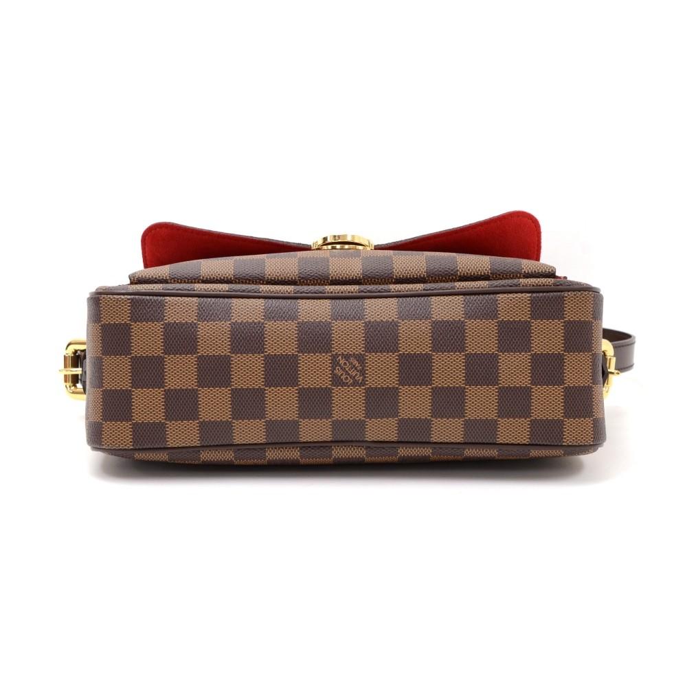 Louis Vuitto Ravello GM Damier Ebène Canvas Shoulder Bag
