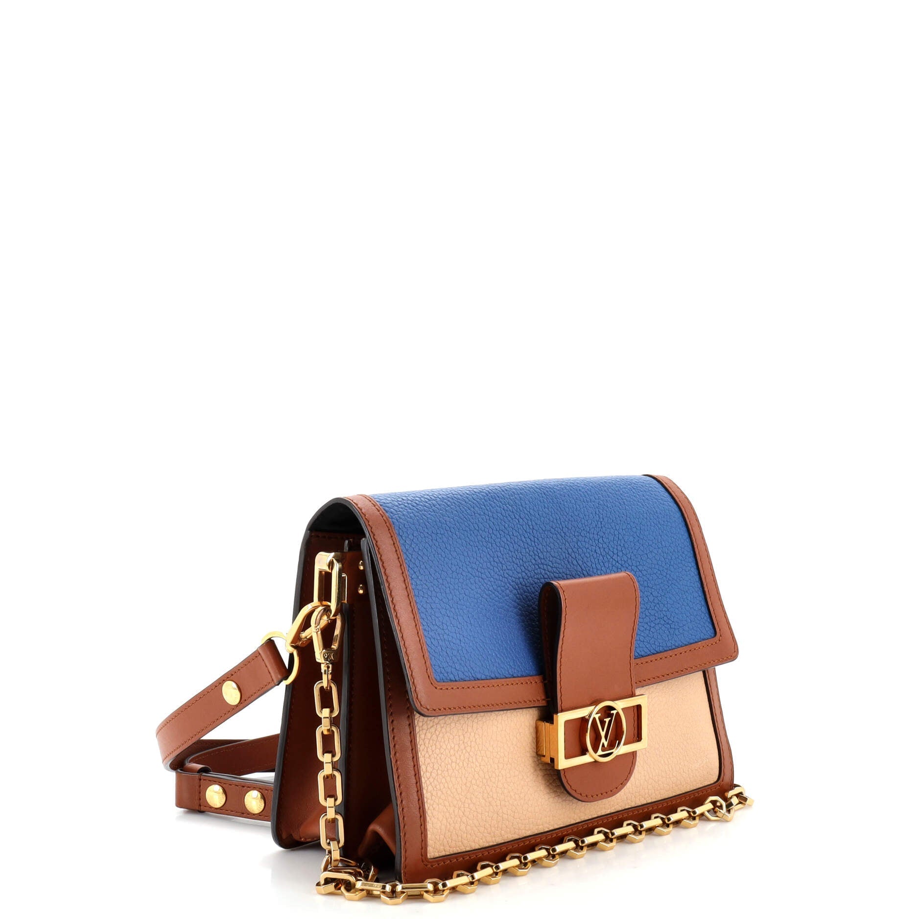 Louis Vuitton Dauphine Shoulder Bag Taurillon Leather MM