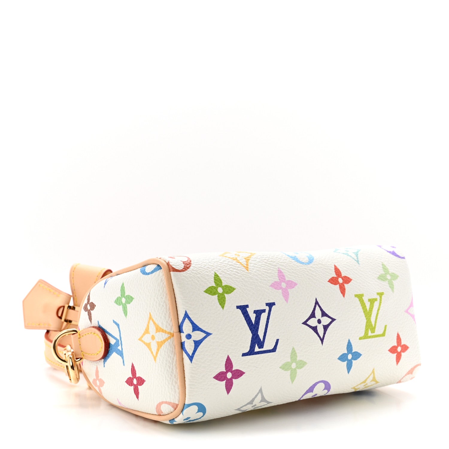 LV X TM Monogram Multicolor Nano Speedy White