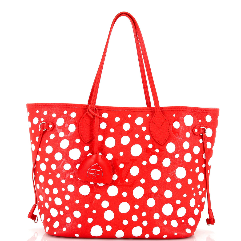 Louis Vuitton Neverfull NM Tote Yayoi Kusama Infinity Dots Monogram Empreinte Giant MM