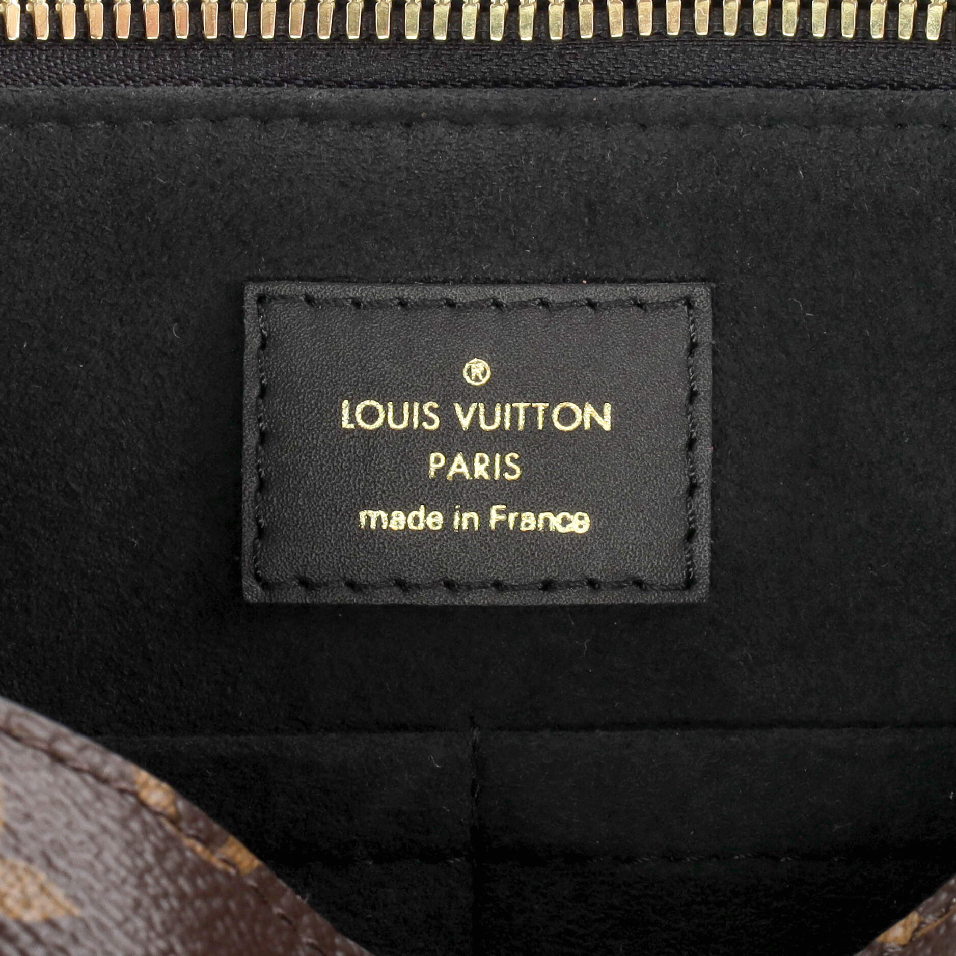 Louis Vuitton Soufflot Tote Monogram Canvas with Leather MM