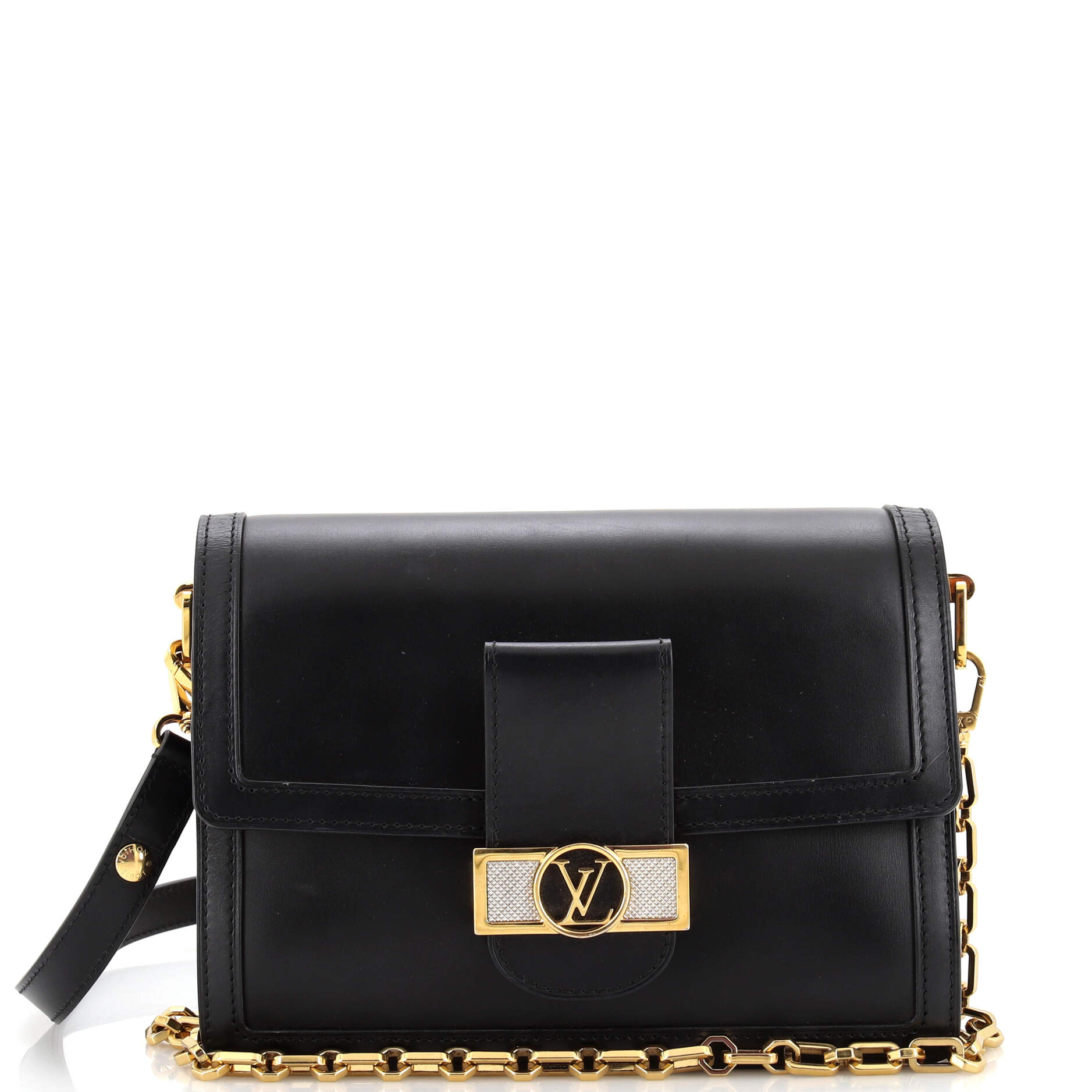 Louis Vuitton Dauphine Shoulder Bag Calfskin MM