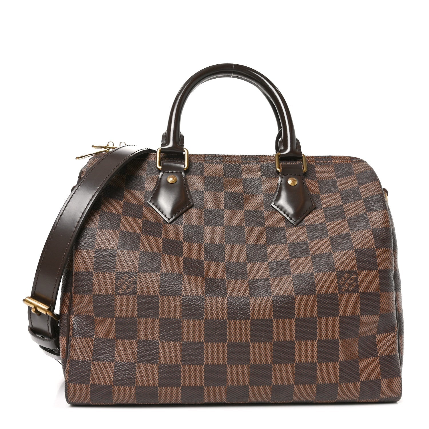 Damier Ebene Speedy Bandouliere 25