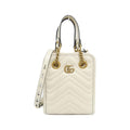 Gucci GG MARMONT Quilting Chevron Leather Shoulder Bag