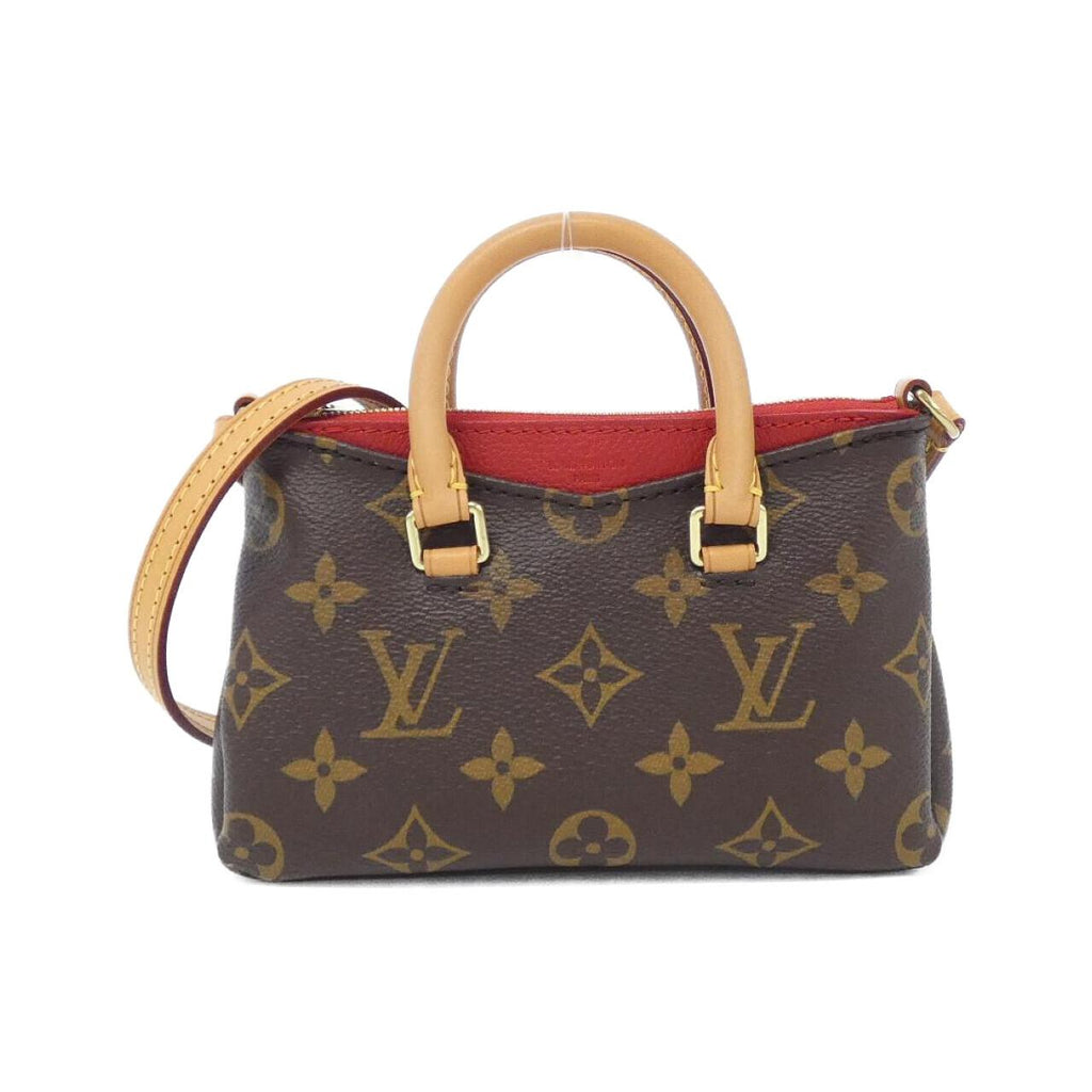 Louis Vuitton Nano Pallas Monogram Shoulder Bag