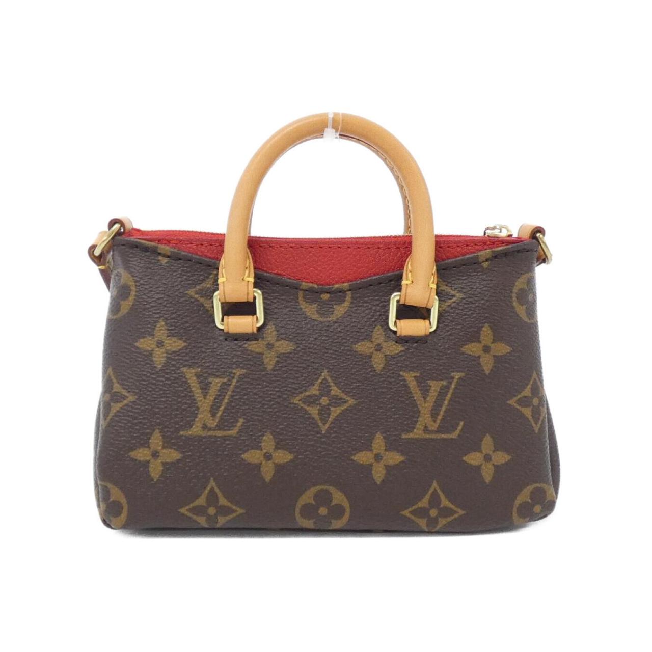 Louis Vuitton Nano Pallas Monogram Shoulder Bag