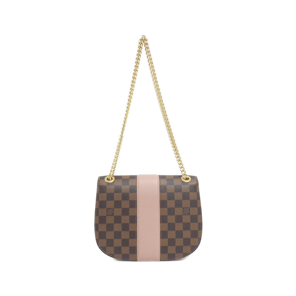 Louis Vuitton Damier Wallet Coated Canvas Shoulder Bag
