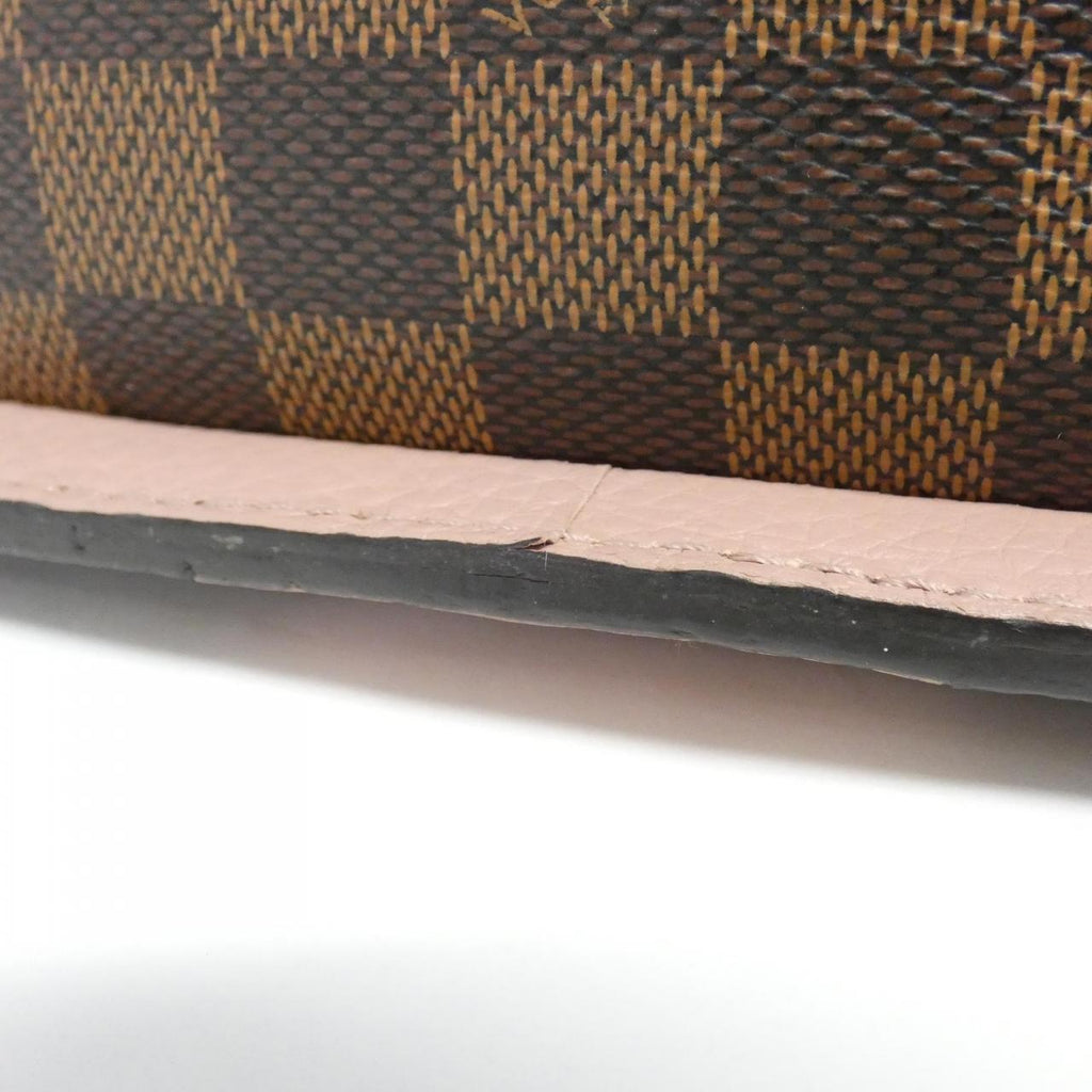 Louis Vuitton Damier Wallet Coated Canvas Shoulder Bag