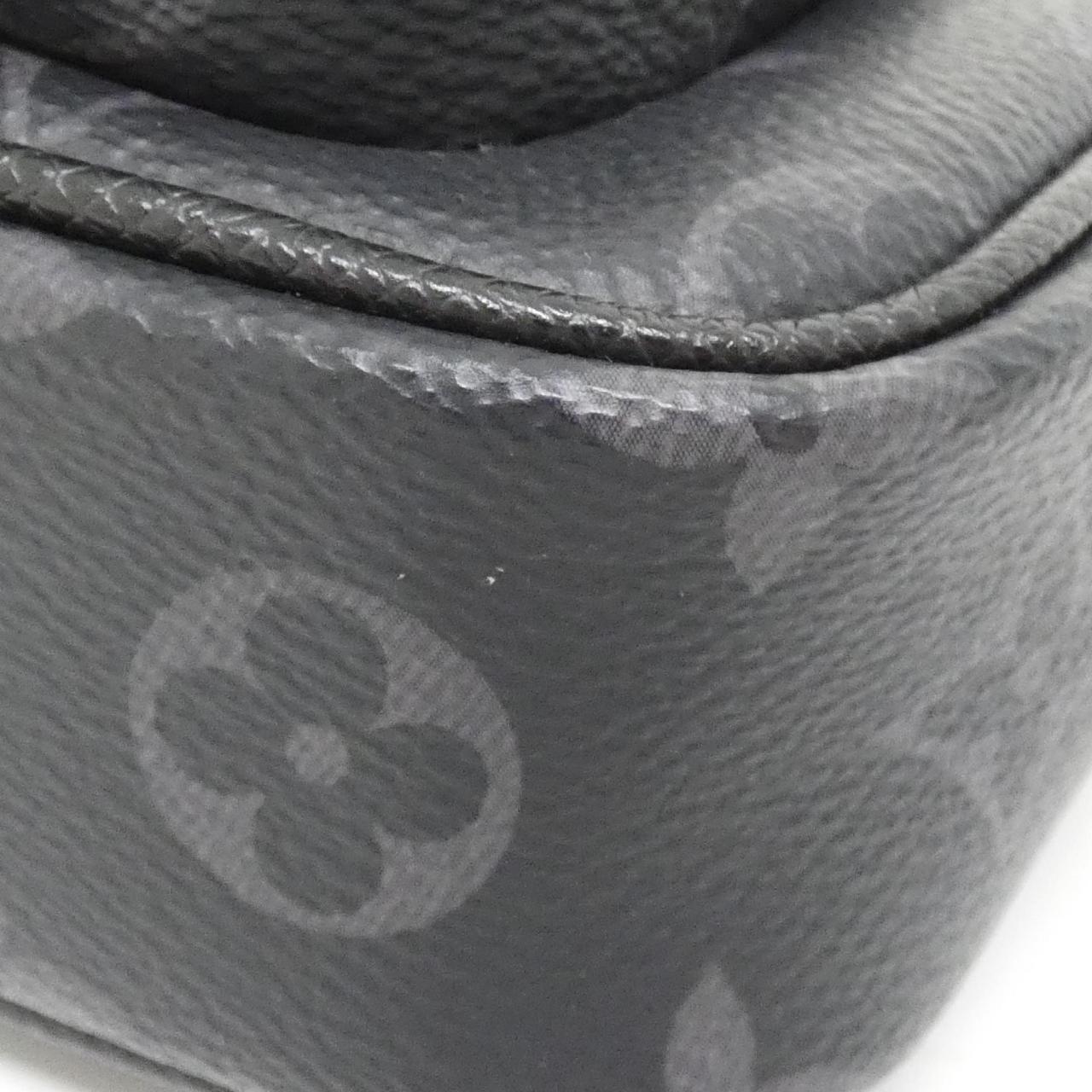 Louis Vuitton Taiga Lama Outdoor Pochette Coated Canvas Shoulder Bag