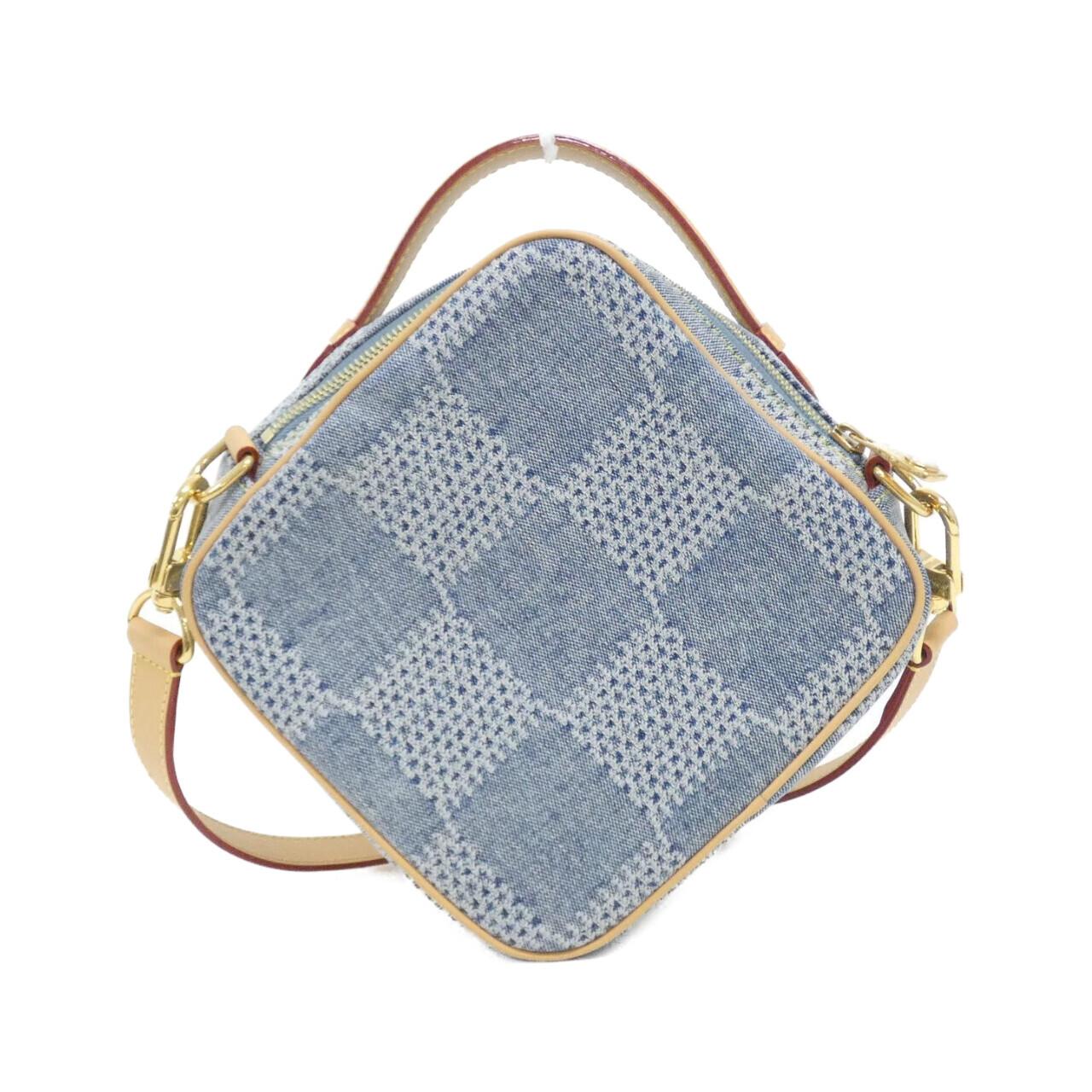 Louis Vuitton Damier Denim 3D Chess Shoulder Bag