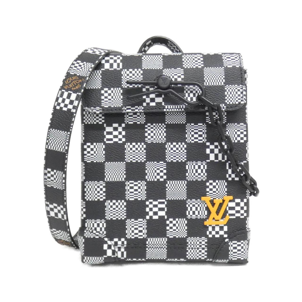 Louis Vuitton Damier Distorted Steamer XS Coated Canvas Shoulder Bag