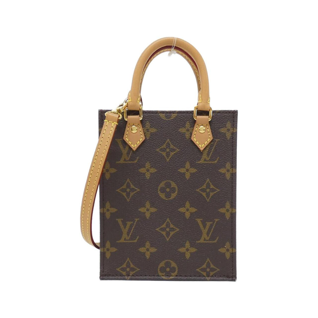 Louis Vuitton Petit Sac Plat Monogram Shoulder Bag