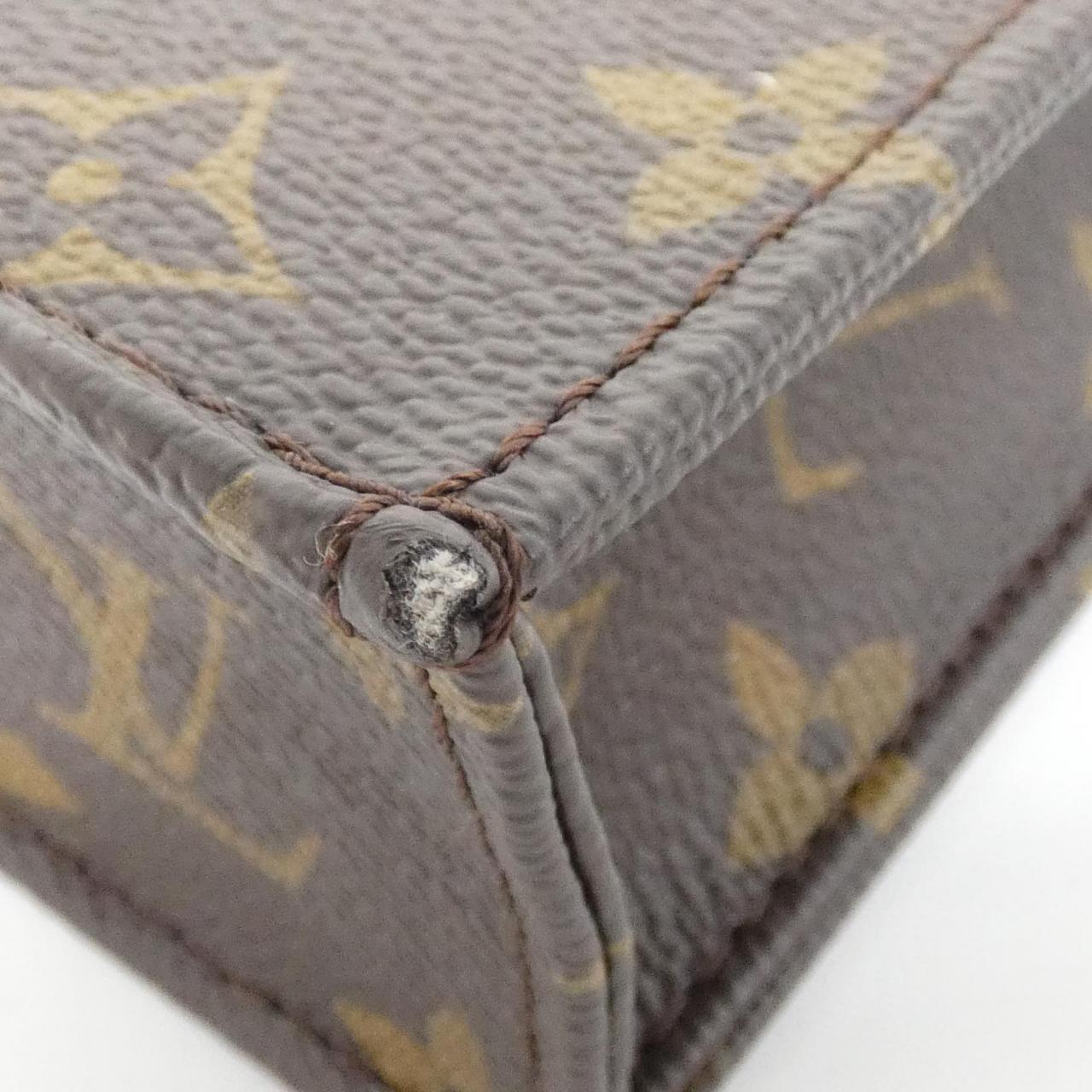 Louis Vuitton Petit Sac Plat Monogram Shoulder Bag