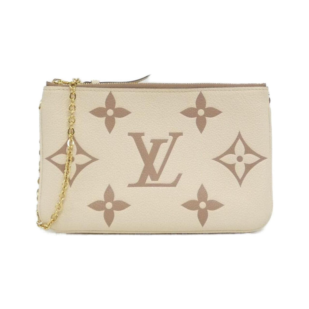 Louis Vuitton Pochette Double Zip Monogram Empreinte Shoulder Bag