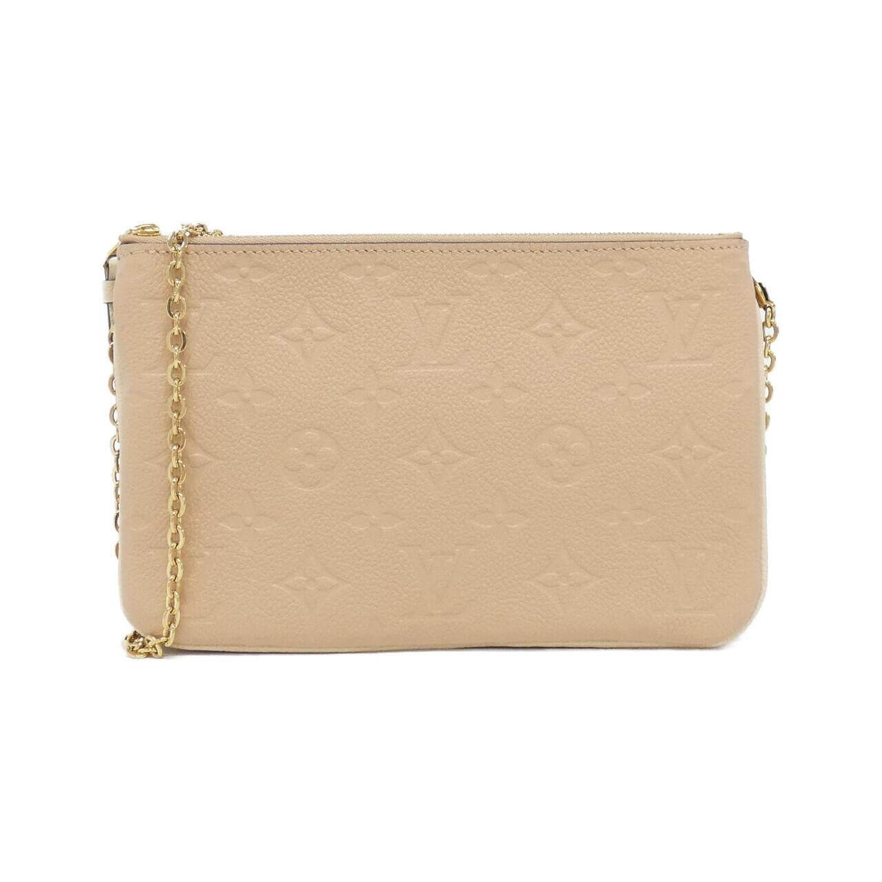 Louis Vuitton Pochette Double Zip Monogram Empreinte Shoulder Bag