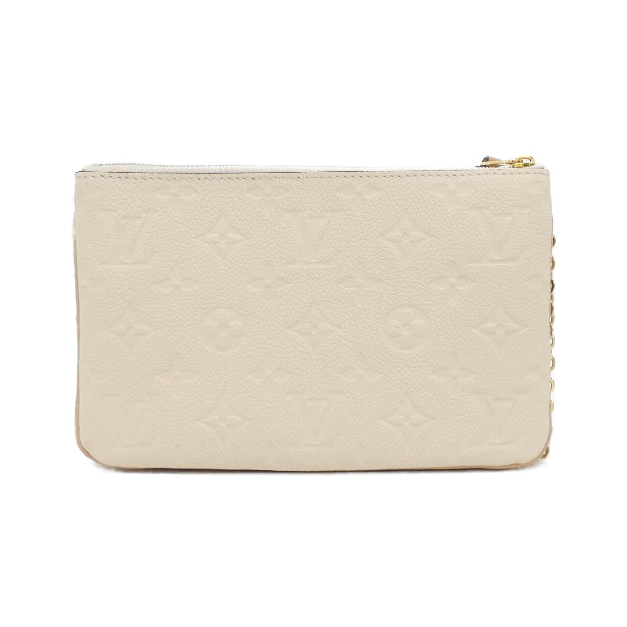 Louis Vuitton Pochette Double Zip Monogram Empreinte Shoulder Bag