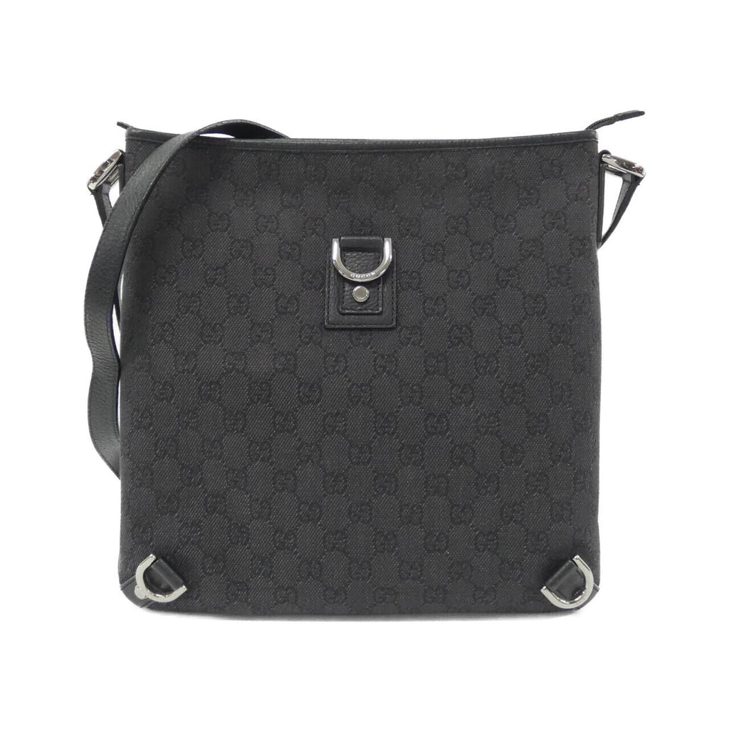 Gucci 268642 GG Denim Shoulder Bag