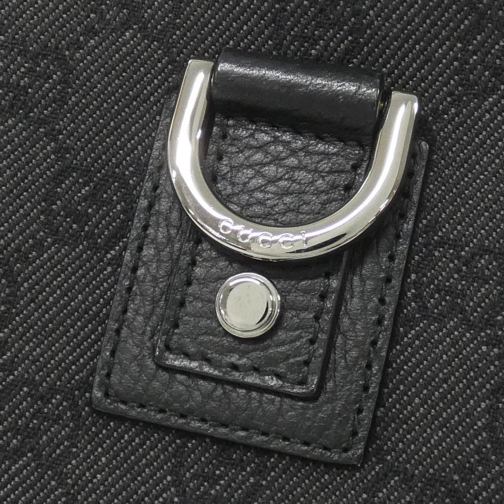 Gucci 268642 GG Denim Shoulder Bag