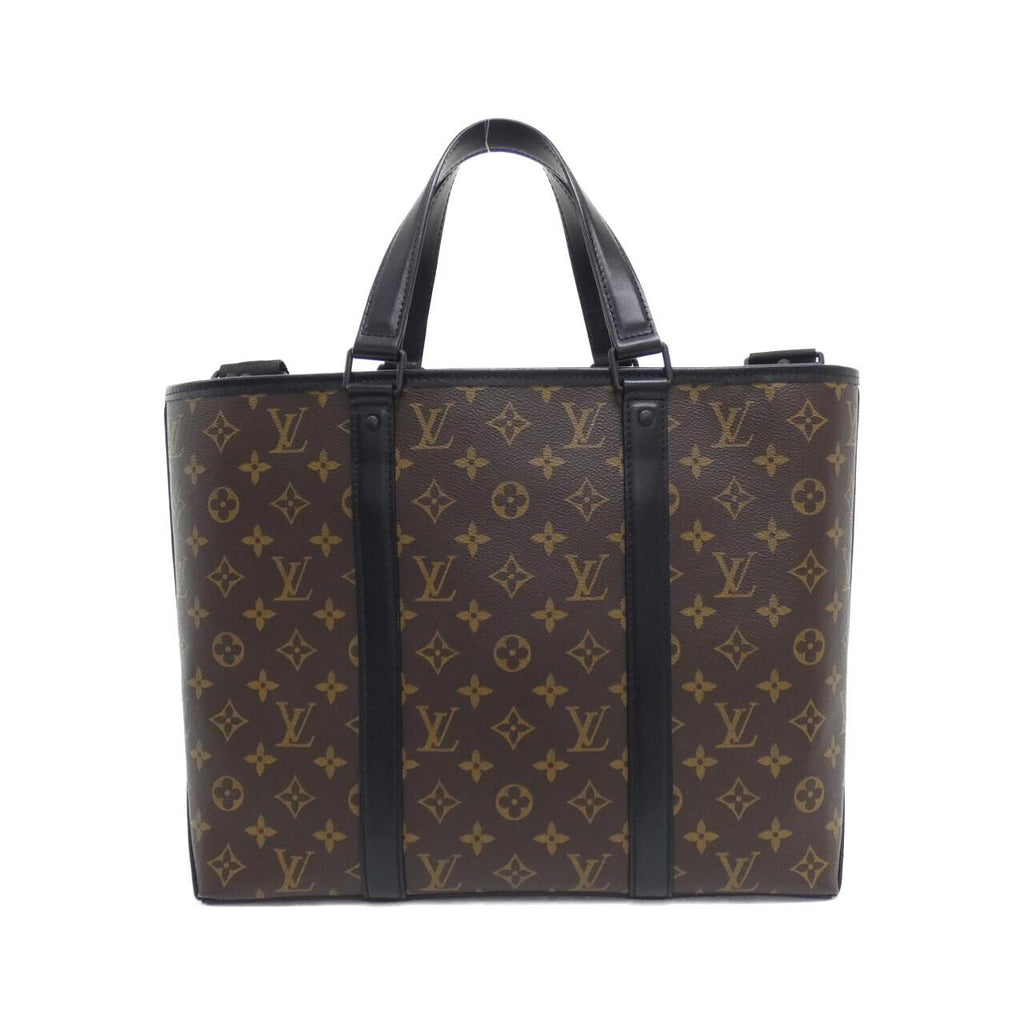 Louis Vuitton Monogram Macassar Weekend Tote Bag
