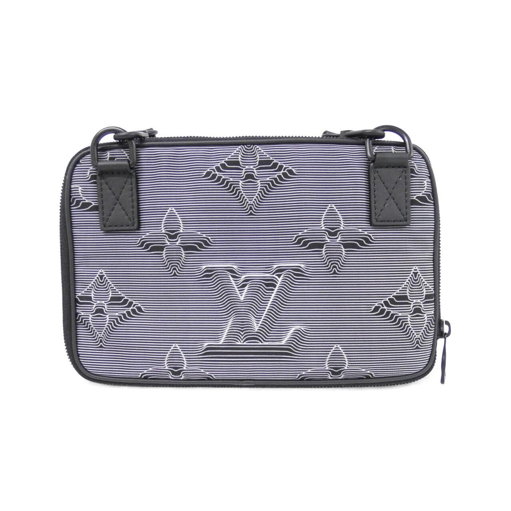 Louis Vuitton Expandable Messenger Calf Nylon Shoulder Bag