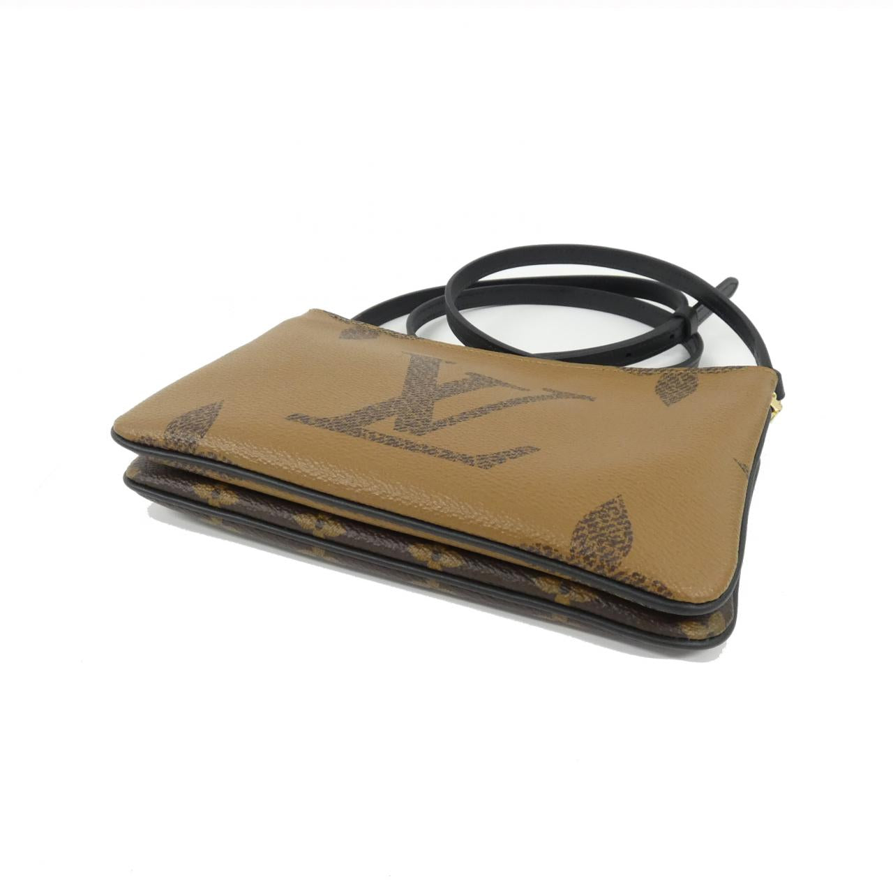 Louis Vuitton Monogram Pochette Double Zip Shoulder Bag