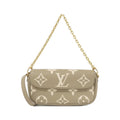 Louis Vuitton Bicolor Monogram Empreinte Wallet on Chain Shoulder Bag