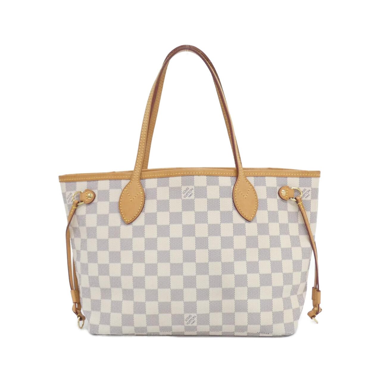 Louis Vuitton Neverfull Damier Azur Tote Bag