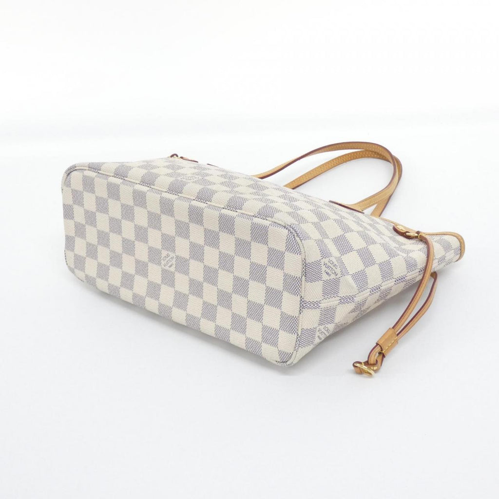 Louis Vuitton Neverfull Damier Azur Tote Bag