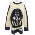 Christian Dior J'ADIOR8 NON NON NON ET NON! Cashmere Knit
