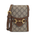 Gucci Horsebit 1955 GG Supreme Canvas Shoulder Bag
