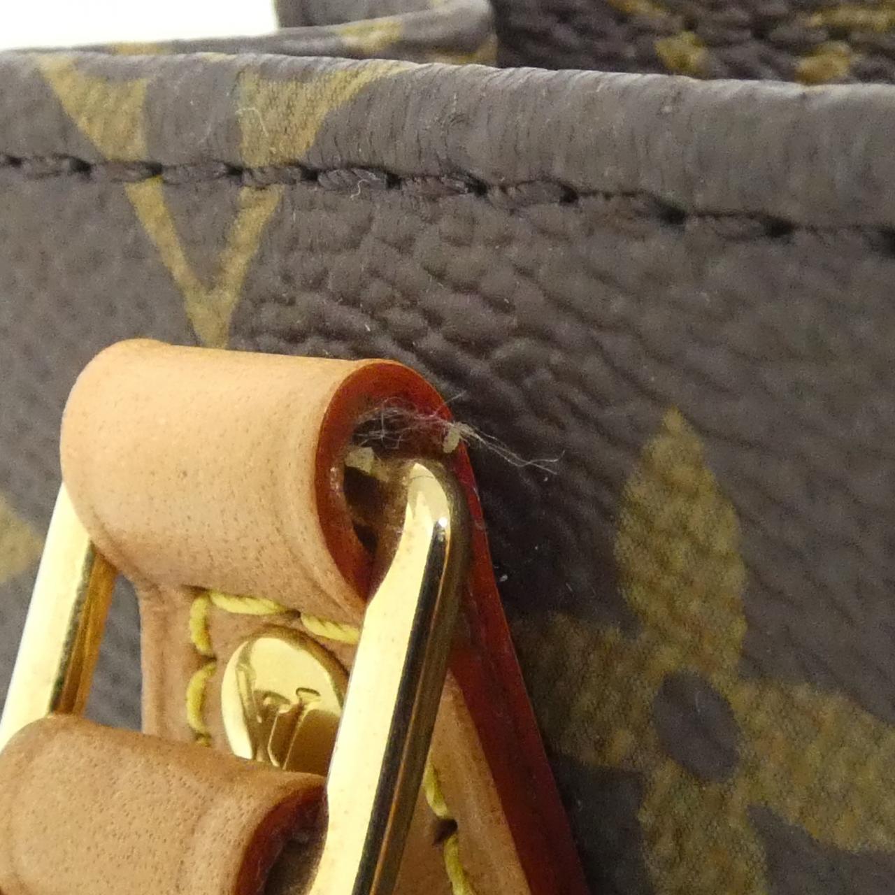 Louis Vuitton Petit Sac Plat Monogram Shoulder Bag