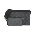 Louis Vuitton Gaston Wearable Wallet Monogram Coated Canvas Shoulder Bag