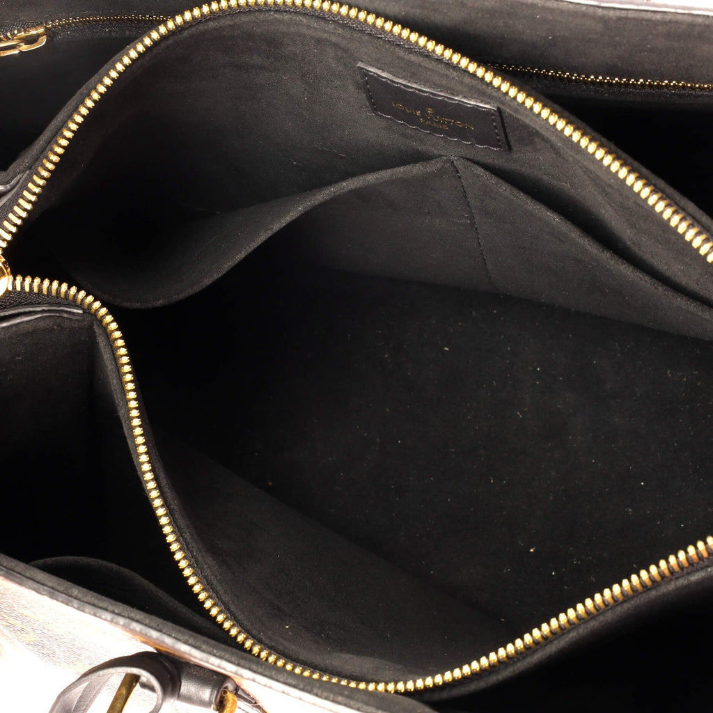 Louis Vuitton Soufflot Tote Monogram Canvas with Leather MM