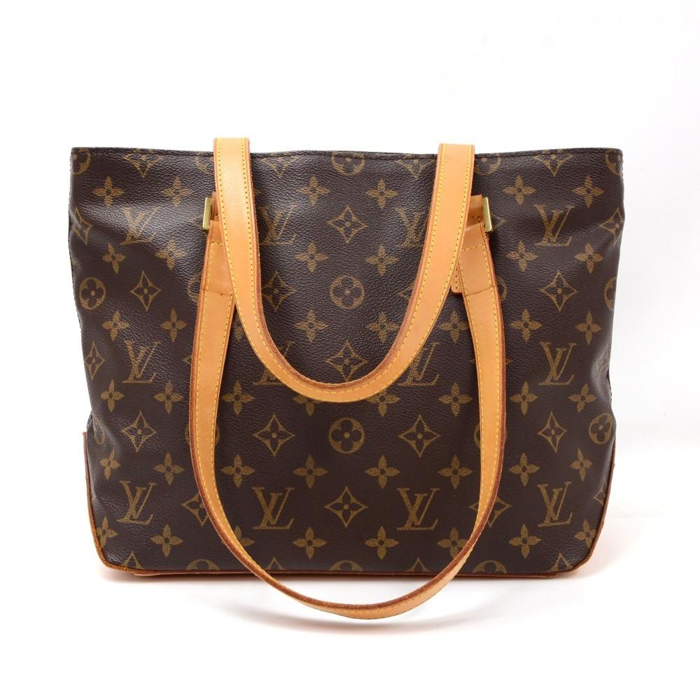 Louis Vuitto Cabas Piano Monogram Canvas Shoulder Bag