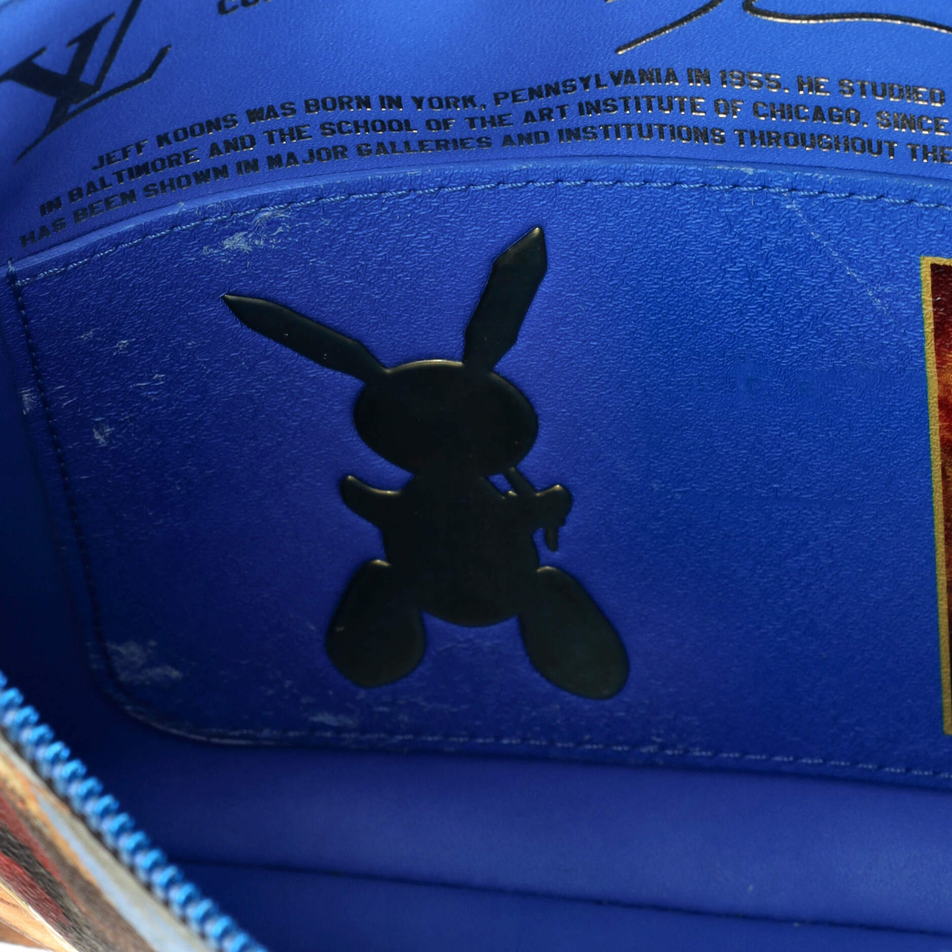 Louis Vuitton Pochette Clutch Limited Edition Jeff Koons Rubens Print Canvas