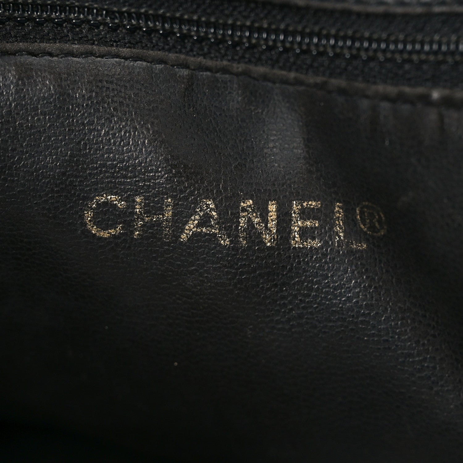 Caviar Flap Shoulder Bag Black